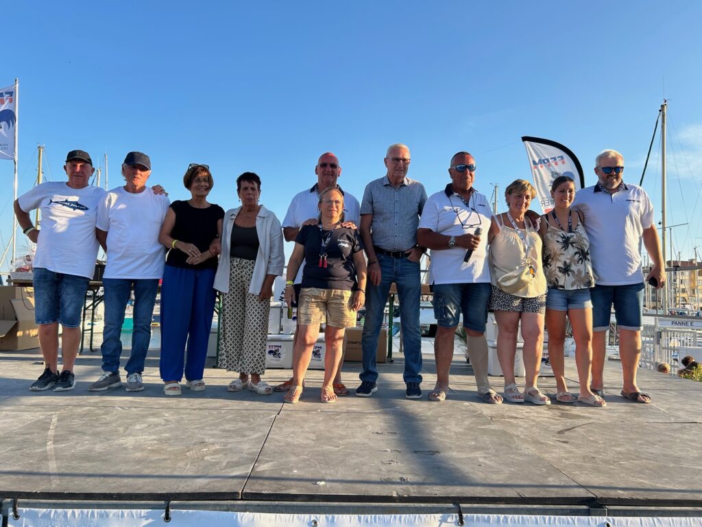 Les membres du bureau du Frontignan Thon Club